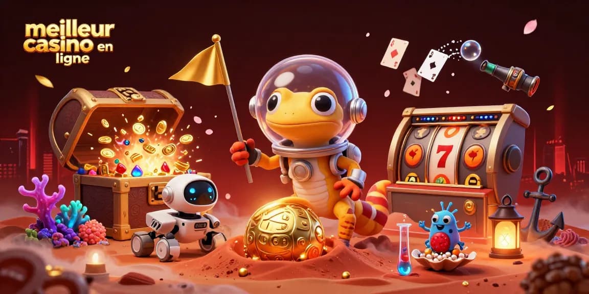Gagnez avec le meilleur casino en ligne en découvrant des trésors dans un décor de Mars