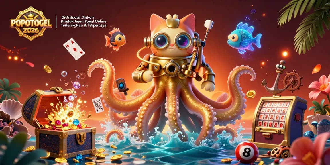 Experience POPOTOGEL | Distribusi Diskon Produk Agen Togel Online Terlengkap & Terpercaya 2026 with engaging lottery visuals.