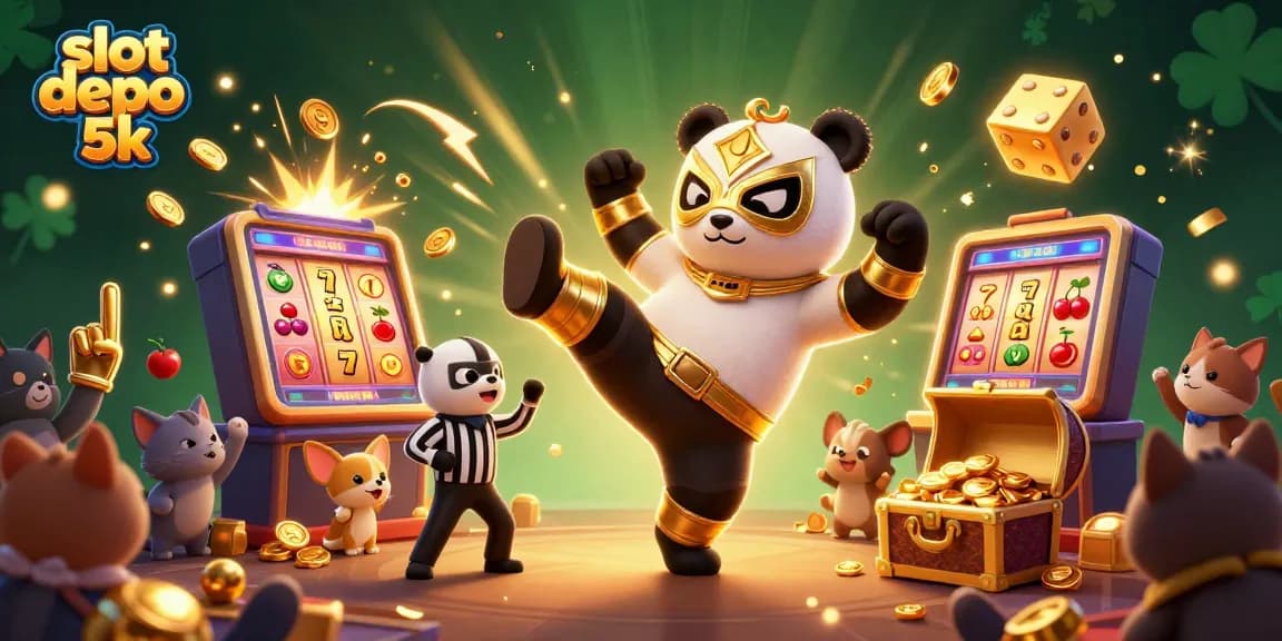 Experience thrilling slot gameplay at slot depo 5k with jackpot excitement and vibrant casino atmosphere.