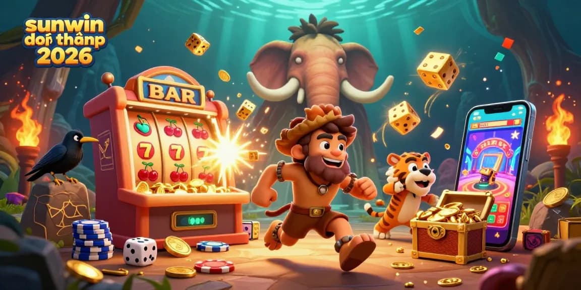 Experience thrilling wins at Sunwin đổi thưởng 2026 in this vibrant casino scene.