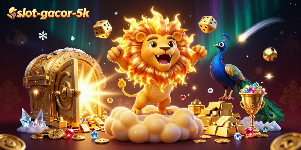Experience thrilling gameplay on slot-gacor-5k with dynamic golden treasures and vibrant visuals.
