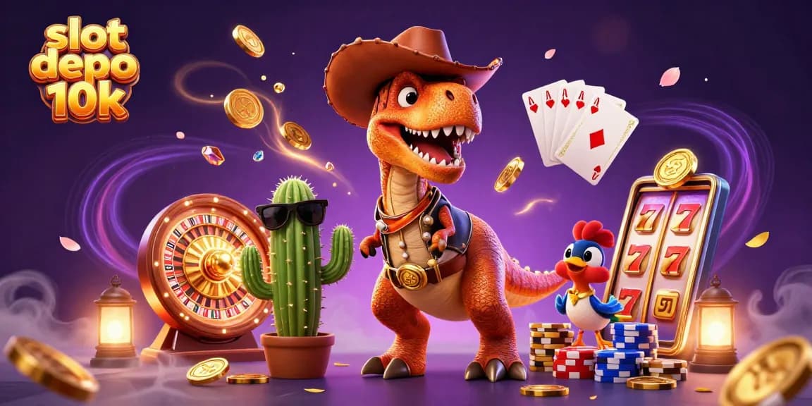 Play and win at slot depo 10k with fun characters and exciting casino elements
