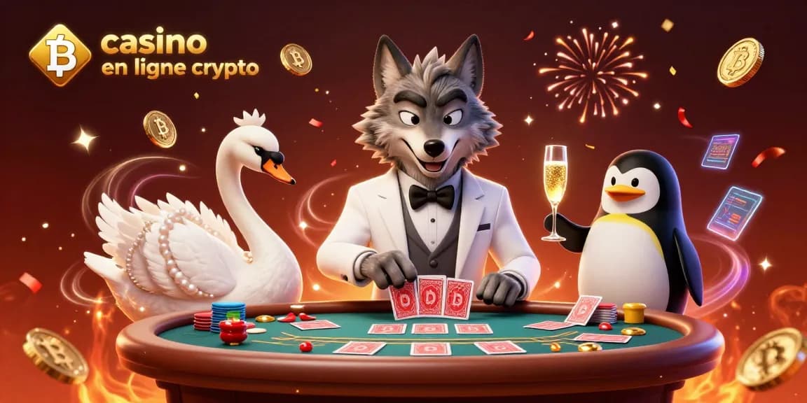 Casino en ligne crypto : Jouez à des jeux de casino dans un univers 3D vibrant avec des personnages captivants.