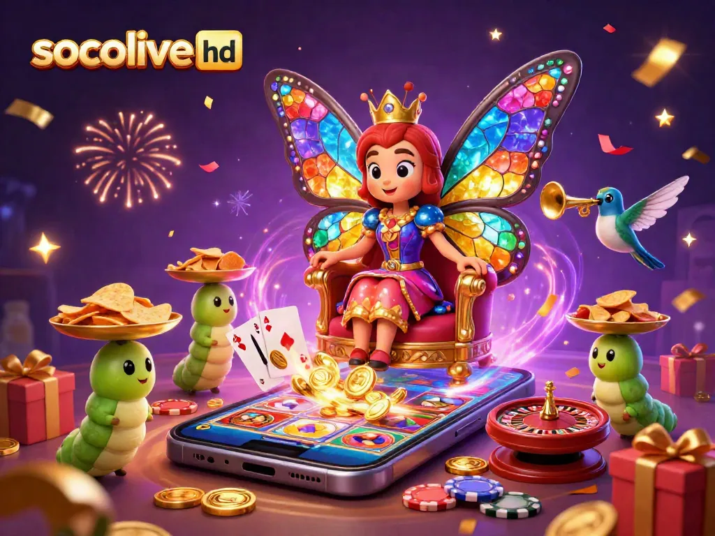 Socolive hd enriches the gambling experience with vibrant slot game visuals and animated rewards.