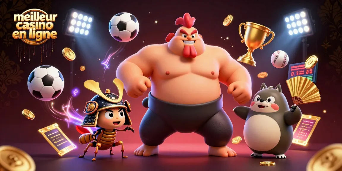 Jouer au meilleur casino en ligne avec des personnages 3D colorés et des éléments de jeu dynamiques.