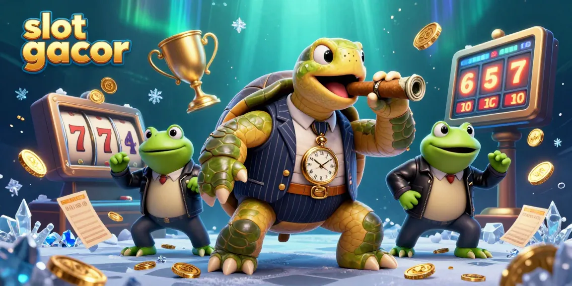 Engage with slot gacor as colorful characters come alive in this vibrant casino scene!