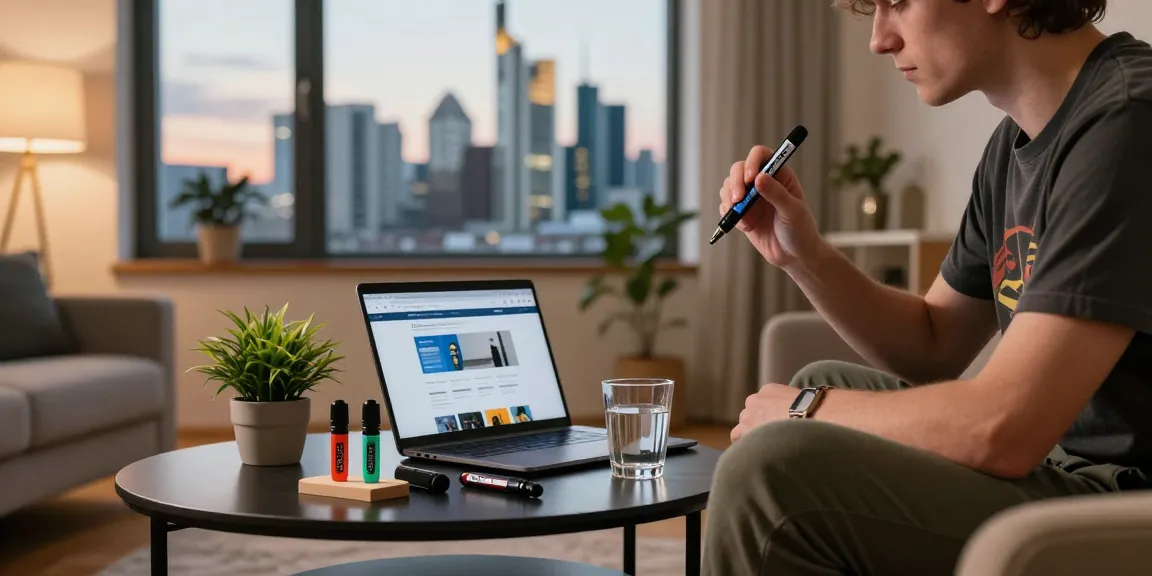 Using a wax pen in Frankfurt's cozy setting, exploring Where Can I Get A Wax Pen In Frankfurt Online? with convenience.