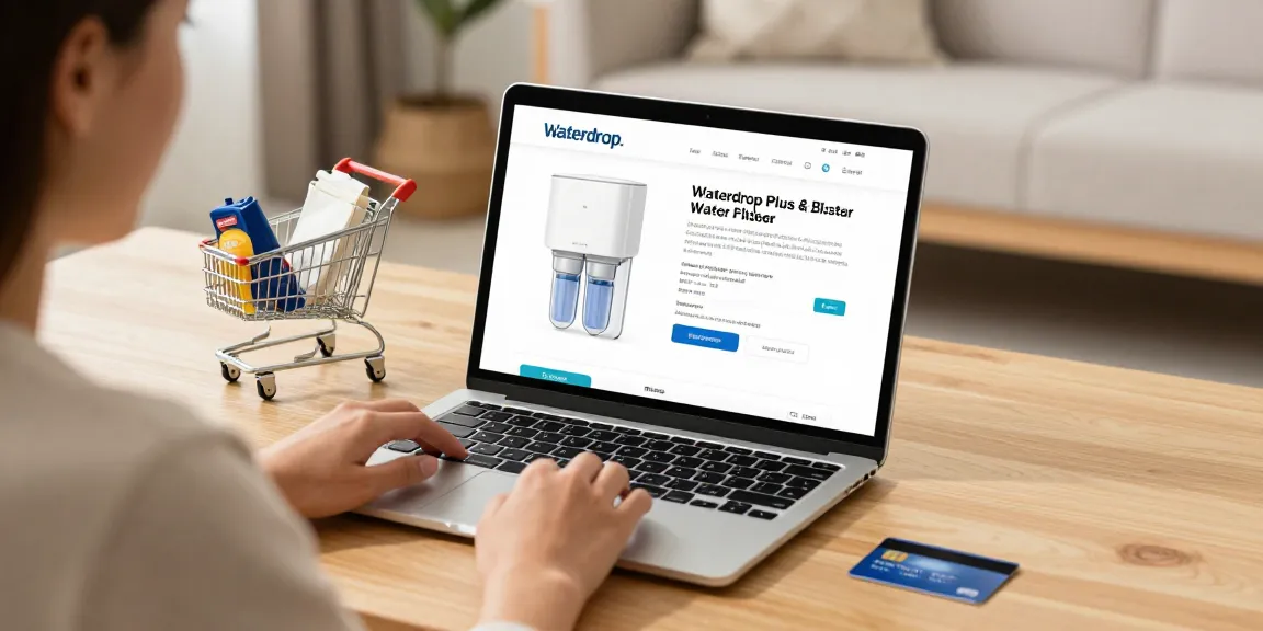 Waterdrop Plus 4396508 Refrigerator Water Filter online shopping product review for best deals in e-commerce.