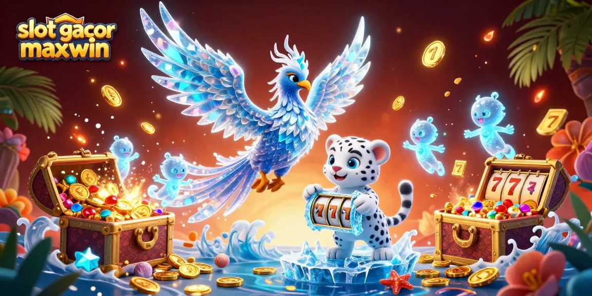 Putar dan menang dengan slot gacor maxwin yang menampilkan karakter cerah dan elemen kasino dinamis
