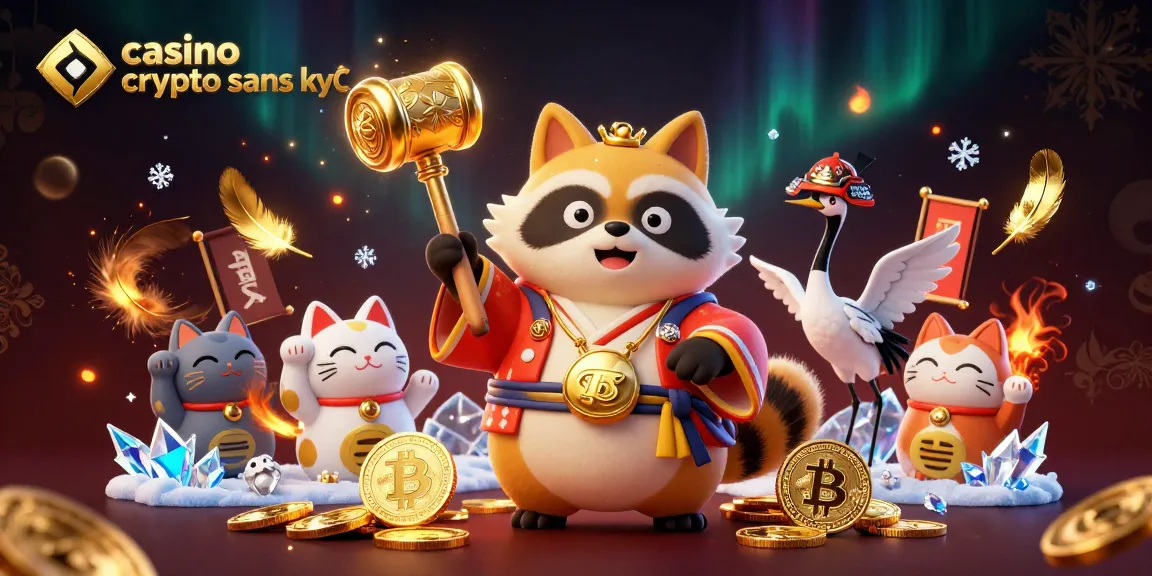 Vivez l'expérience du casino crypto sans KYC avec des personnages colorés et des éléments de jeu fascinants.