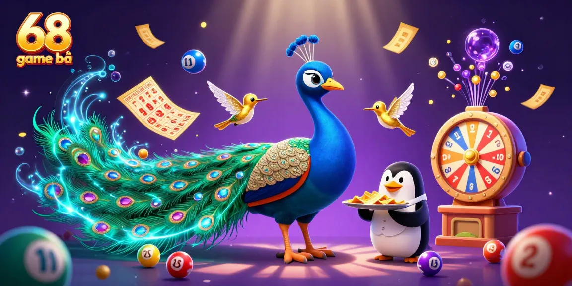 Experience the excitement of 68 game bài as colorful elements and characters bring the casino to life.