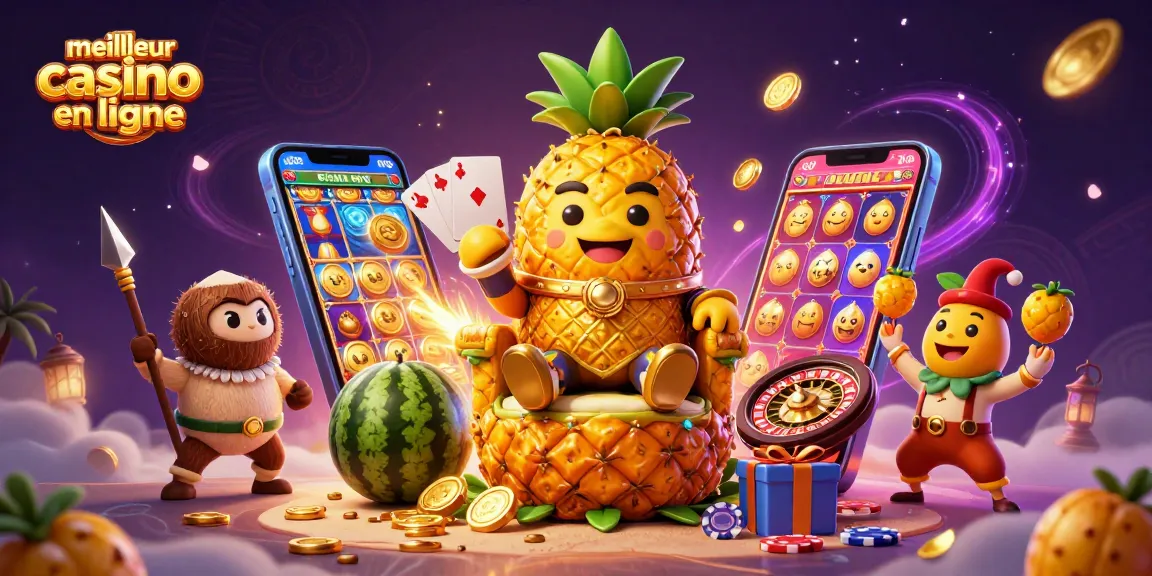 Jouez au meilleur casino en ligne avec des personnages colorés et des éléments dynamiques.