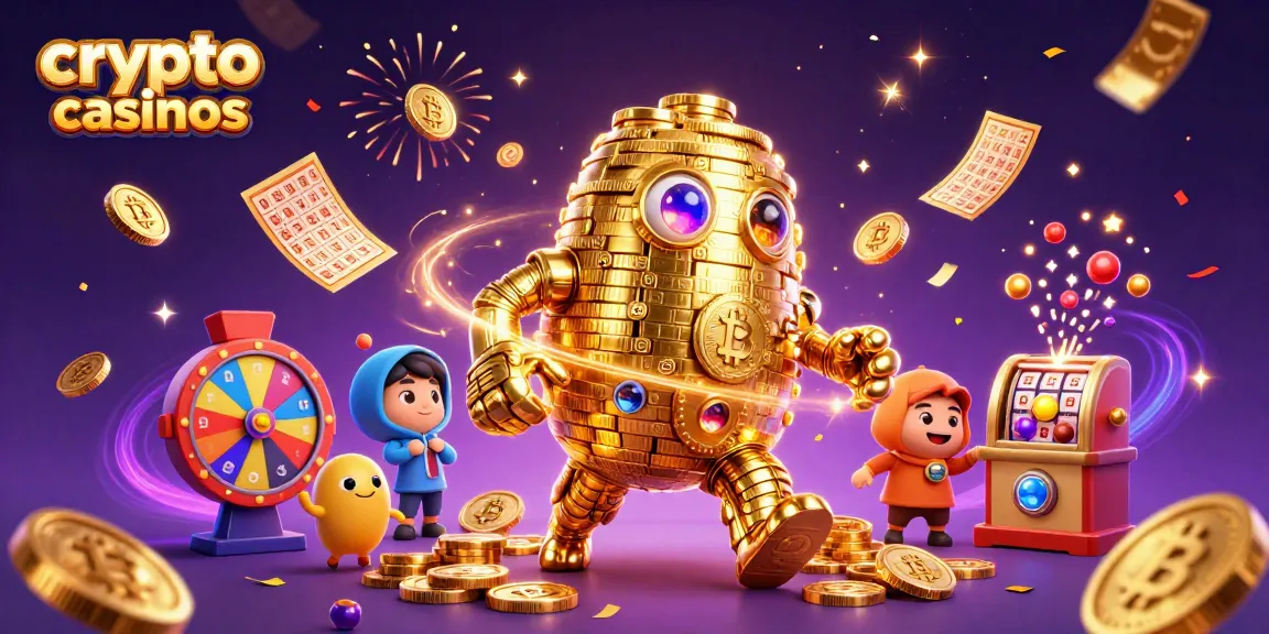 Gagnez avec les crypto casinos grâce au golem doré et aux jeux fascinants en arrière-plan