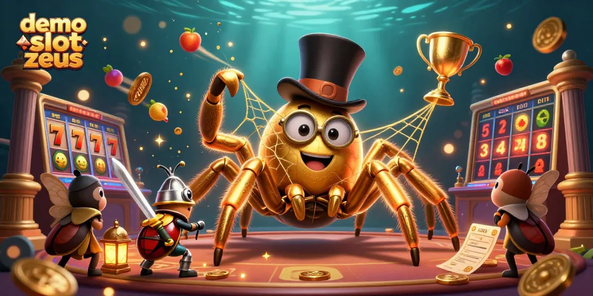Play thrilling demo slot zeus amidst exciting visuals of jackpot reels and coins