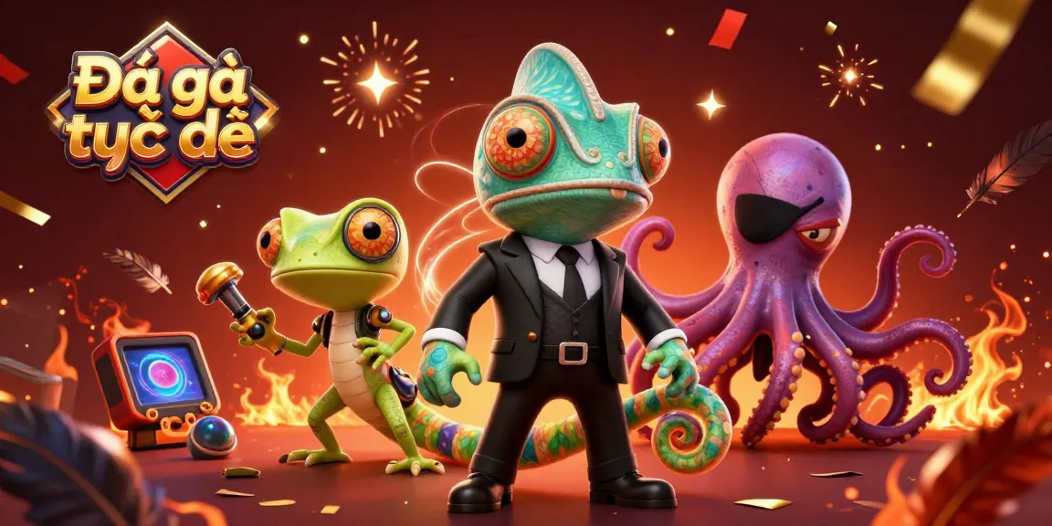Experience the thrill of Đá gà trực tiếp with vibrant characters and dynamic action.