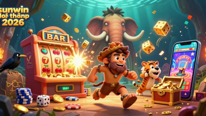 Experience thrilling wins at Sunwin đổi thưởng 2026 in this vibrant casino scene.