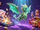 Keluaran macau terbaru: Experience the thrill of this animated underwater casino scene featuring a dragon and immersive gaming elements.