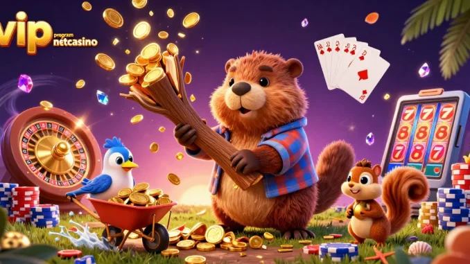 Engasjer deg med vip program nettcasino og vinn gullmyntene i denne spennende 3D-scenen.