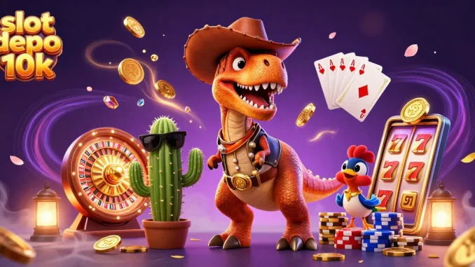 Play and win at slot depo 10k with fun characters and exciting casino elements